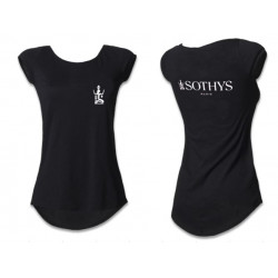 T-SHIRT-S NOIR SOTHYS(ED.L)